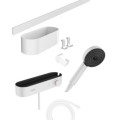 Душевая система Hansgrohe WallStoris Bundle ручной душ 105 3jet Активация EcoSmart с термостатом 24250700