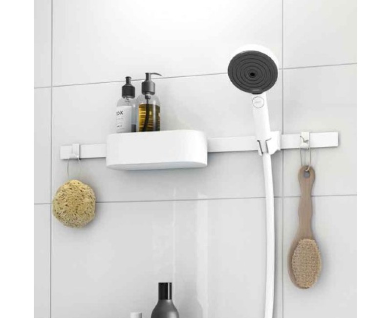 Душевая система Hansgrohe WallStoris Bundle ручной душ 105 3jet Активация EcoSmart 24291700 Белый Матовый