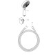 Душевая комплект Hansgrohe PulsifySelS 3j с держателем и душевым шлангом 1250 мм 24302670