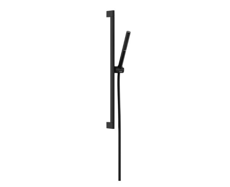 Dušas komplekts Hansgrohe  Pulsify S 1jet Unica 650mm 24372670 Melns Matēts