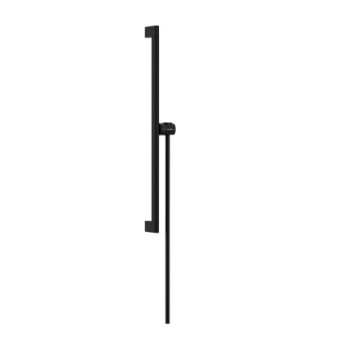 Dušas komplekts Hansgrohe  Unica S Puro Dušas stienis 650mm ar dušas vadu Isiflex 1600mm 24402670 Melns Matēts