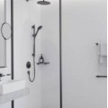 Dušas komplekts Hansgrohe  Unica S Puro Dušas stienis 650mm ar dušas vadu Isiflex 1600mm 24402670 Melns Matēts