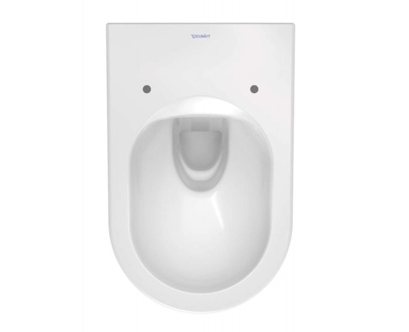 Подвесной унитаз Duravit Starck 3 WonderGliss без крышки белый