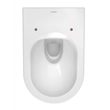 Подвесной унитаз Duravit ME от Starck Rimfree,  без крышки белый