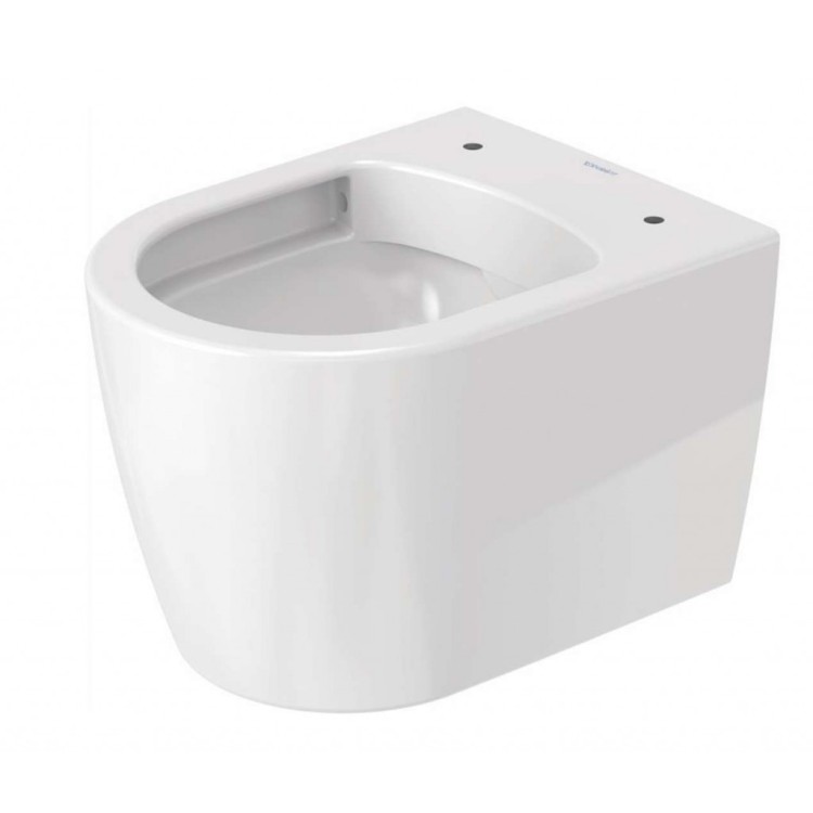 Подвесной унитаз Duravit ME by Starck Rimfree с HygieneGlaze без крышки, белый Подвесной унитаз Duravit ME by Starck Rimfree с HygieneGlaze без крышки, белый