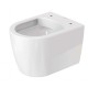 Подвесной унитаз Duravit ME by Starck Rimfree с HygieneGlaze без крышки, белый Подвесной унитаз Duravit ME by Starck Rimfree с HygieneGlaze без крышки, белый