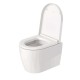 Подвесной унитаз Duravit ME by Starck Rimfree с HygieneGlaze без крышки, белый Подвесной унитаз Duravit ME by Starck Rimfree с HygieneGlaze без крышки, белый