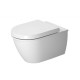 Piekaramais pods Duravit Darling New WonderGliss, Bez vāka, Balts