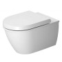 Подвесной унитаз Duravit Darling New с HygieneGlaze, без крышки, белый