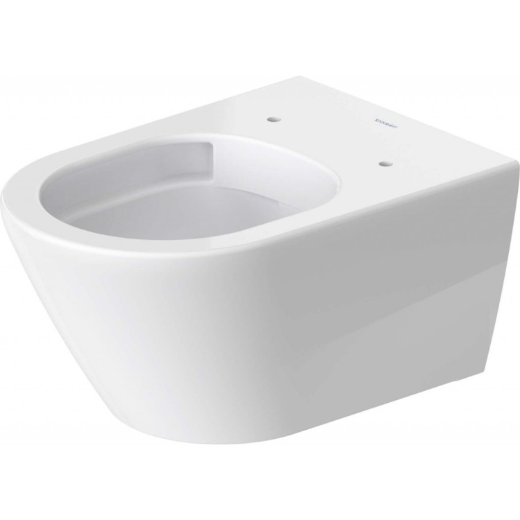 Piekaramais pods Duravit D-Neo Rimfree, Bez vāka, Balts