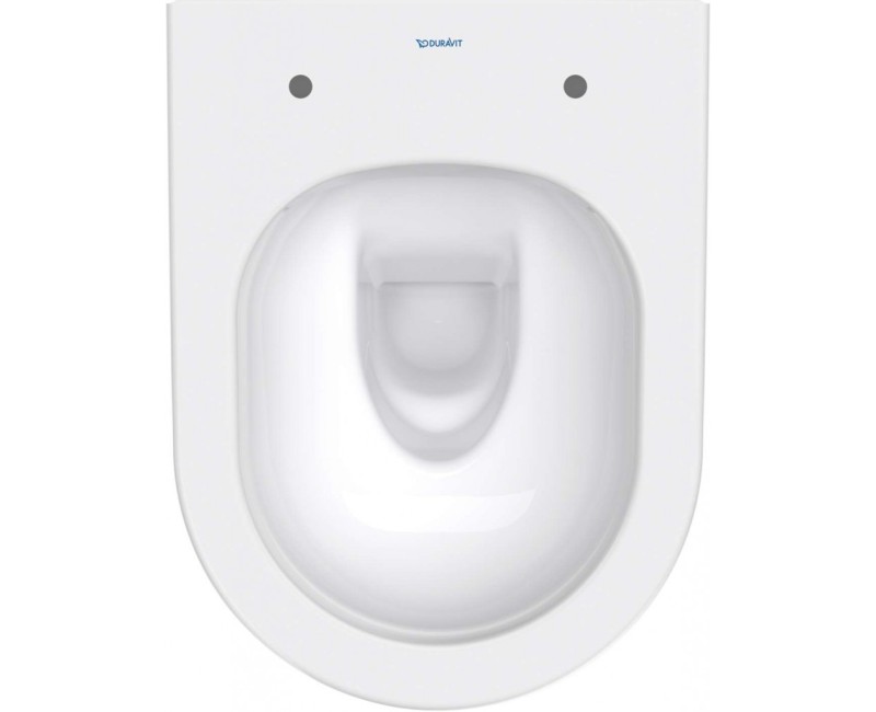 Подвесной унитаз Duravit ME by Starck HygieneGlaze Rimless без крышкиБелый