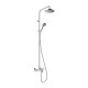 Душевая система Hansgrohe Vernis Blend Showerpipe 200 1jet EcoSmart с термостатом 26079000 Chrome Душевая система Hansgrohe Vernis Blend Showerpipe 200 1jet EcoSmart с термостатом 26079000 Chrome