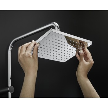 Душевая система Hansgrohe Vernis Shape Showerpipe 230 1jet EcoSmart С термостатом 26097000