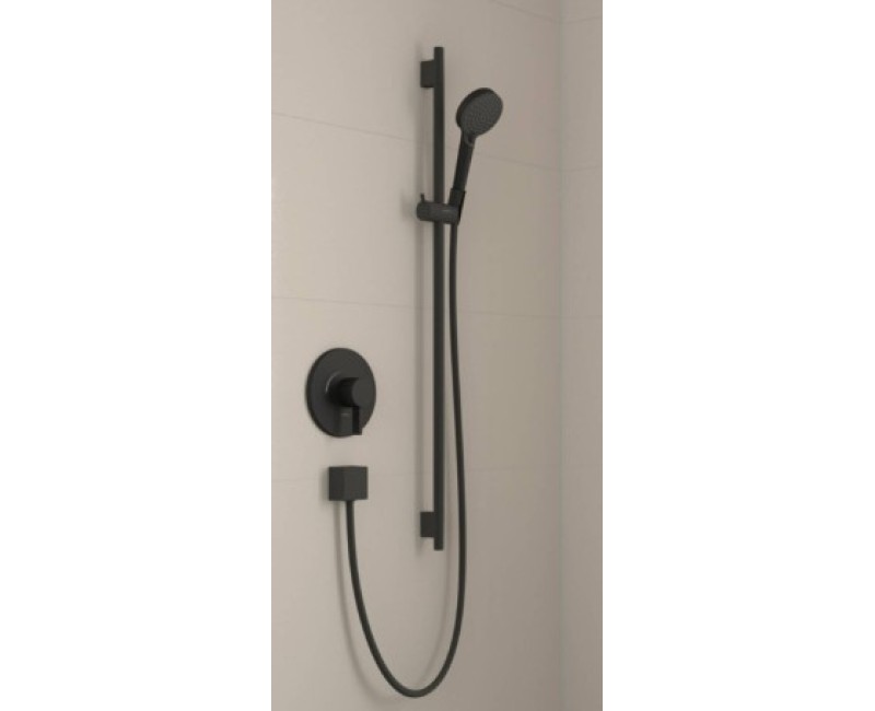 Dušas komplekts Hansgrohe  Vernis Blend Vario EcoSm 650mm 26423670 Melns Matēts