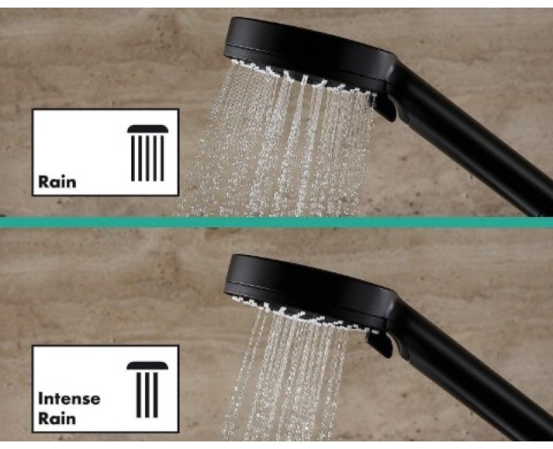 Dušas komplekts Hansgrohe  Vernis Blend Vario EcoSm 650mm 26423670 Melns Matēts