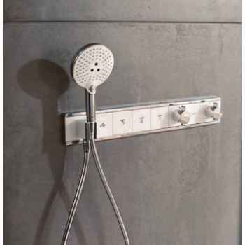 Душевая трубка  Hansgrohe Raindance Select S 120 EcoSm 26531400 Хром/Белый