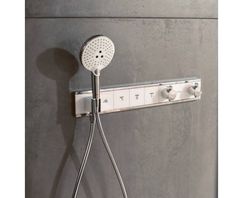 Душевая трубка  Hansgrohe Raindance Select S 120 EcoSm 26531400 Хром/Белый