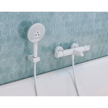 Душевая трубка  Hansgrohe Raindance Select S 120 EcoSm.HS MW 26531700 Белый матовый