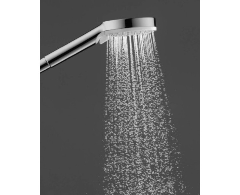 Dušas komplekts Hansgrohe  Crometta 1jet 6l Unica Set 650mm 26554400 Balts / Hromēts