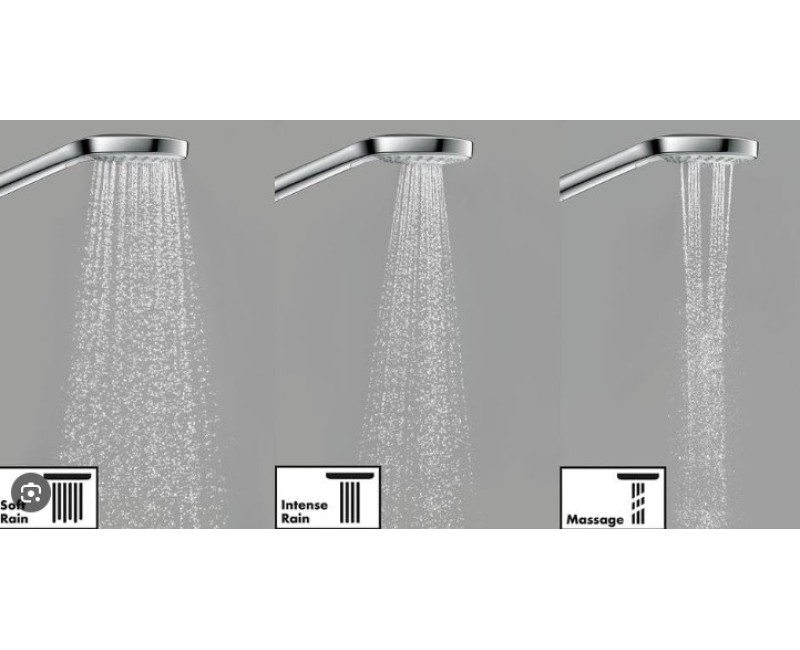 Dušas komplekts Hansgrohe  Croma Select S Multi Unica Set 65cm 26560400 Balts / Hroms