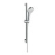 Душевой комплект Hansgrohe Croma Select S Vario 9l Unica Set 26563400 Белый/Хром Душевой комплект Hansgrohe Croma Select S Vario 9l Unica Set 26563400 Белый/Хром