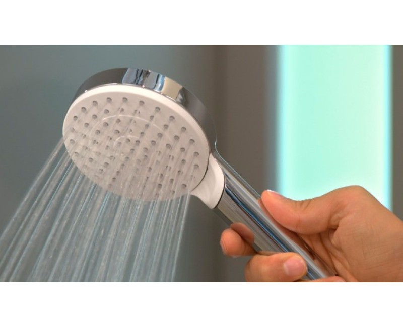 Dušas komplekts Hansgrohe  Crometta 1jet 9l Porter Set 1250mm 26568400 Balts / Hromēts