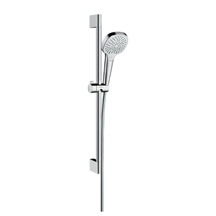 Душевой комплект Hansgrohe Croma Select E Multi 9l Unica Set 65 26581400 Белый/Хром Душевой комплект Hansgrohe Croma Select E Multi 9l Unica Set 65 26581400 Белый/Хром