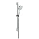 Душевой комплект Hansgrohe Croma Select E Multi 9l Unica Set 65 26581400 Белый/Хром Душевой комплект Hansgrohe Croma Select E Multi 9l Unica Set 65 26581400 Белый/Хром