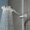 Dušas komplekts Hansgrohe  Croma Select E Multi 9l Unica Set 65 26581400  Balts / Hromēts