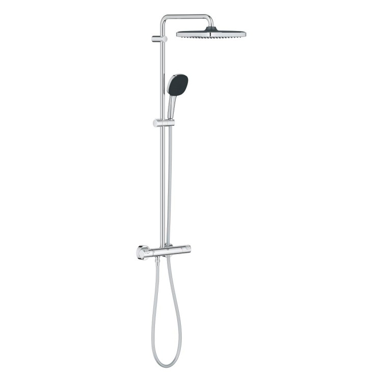 Душевая система Grohe Vitalio Comfort 250 с термостатом Chrome 26696001 Душевая система Grohe Vitalio Comfort 250 с термостатом Chrome 26696001