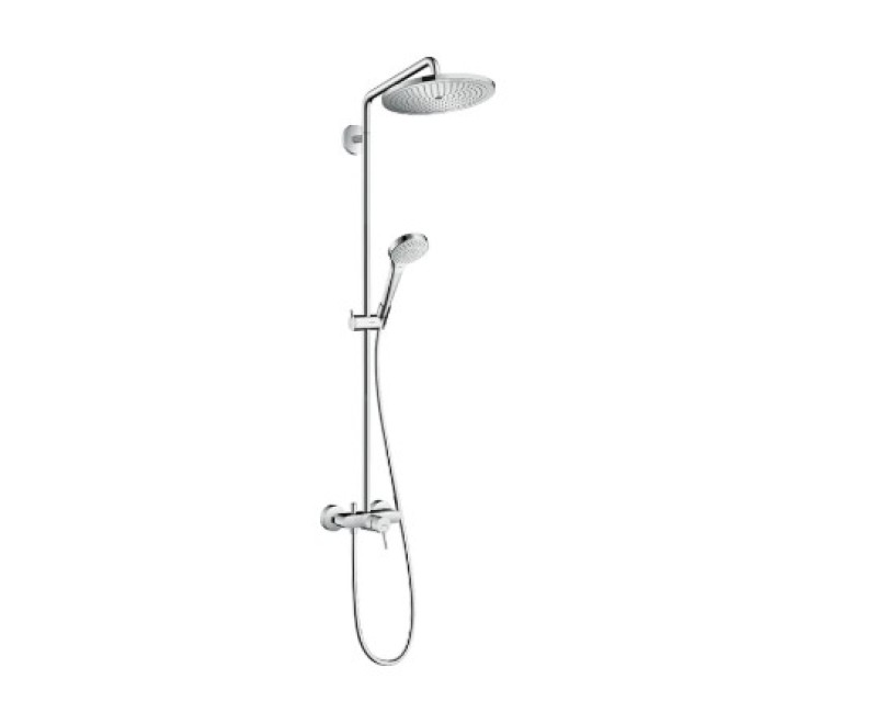 Dušas sistēma Hansgrohe Croma Select S Showerpipe 280 1jetv 26791000 hromēta