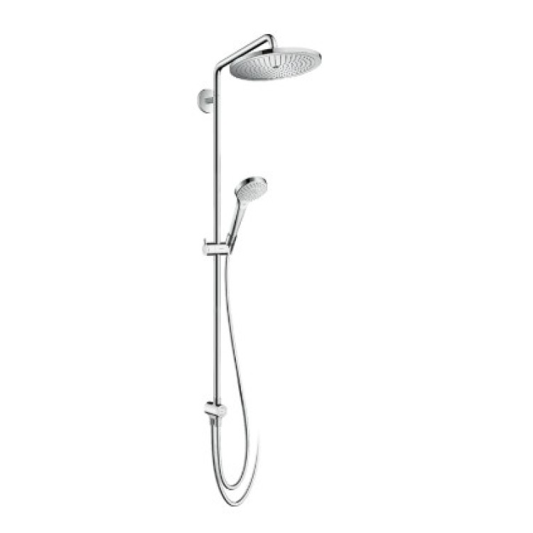 Dušas sistēma Hansgrohe Croma Select S Showerpipe 280 1jet Reno hromēts 26793000 Dušas sistēma Hansgrohe Croma Select S Showerpipe 280 1jet Reno hromēts 26793000