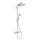 Dušas sistēma Hansgrohe Croma Select S Showerpipe 280 1jet EcoSmart ar termostatu 26794000 hromēta Dušas sistēma Hansgrohe Croma Select S Showerpipe 280 1jet EcoSmart ar termostatu 26794000 hromēta