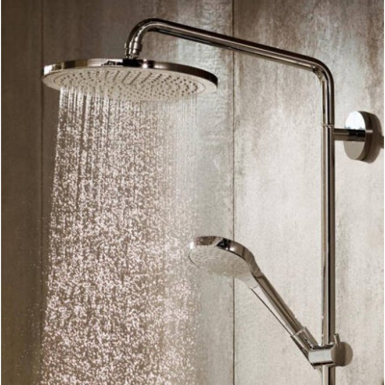 Dušas sistēma Hansgrohe Croma Select S Showerpipe 280 1jet EcoSmart ar termostatu 26794000 hromēta Dušas sistēma Hansgrohe Croma Select S Showerpipe 280 1jet EcoSmart ar termostatu 26794000 hromēta