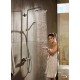 Dušas sistēma Hansgrohe Croma Select S Showerpipe 280 1jet EcoSmart ar rokas dušu Raindance Select S 120 3jet 26891140 Brushed Bronze Dušas sistēma Hansgrohe Croma Select S Showerpipe 280 1jet EcoSmart ar rokas dušu Raindance Select S 120 3jet 26891140 Brushed Bronze
