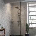 Душевая система Hansgrohe Croma Select S с термостатом, EcoSmart Raindance Select S 120 3jet Матовый черный хром 26891340