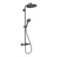 Dušas sistēma Hansgrohe Croma Select S Showerpipe 280 1jet EcoSmart 26891670 Melna matēta Dušas sistēma Hansgrohe Croma Select S Showerpipe 280 1jet EcoSmart 26891670 Melna matēta