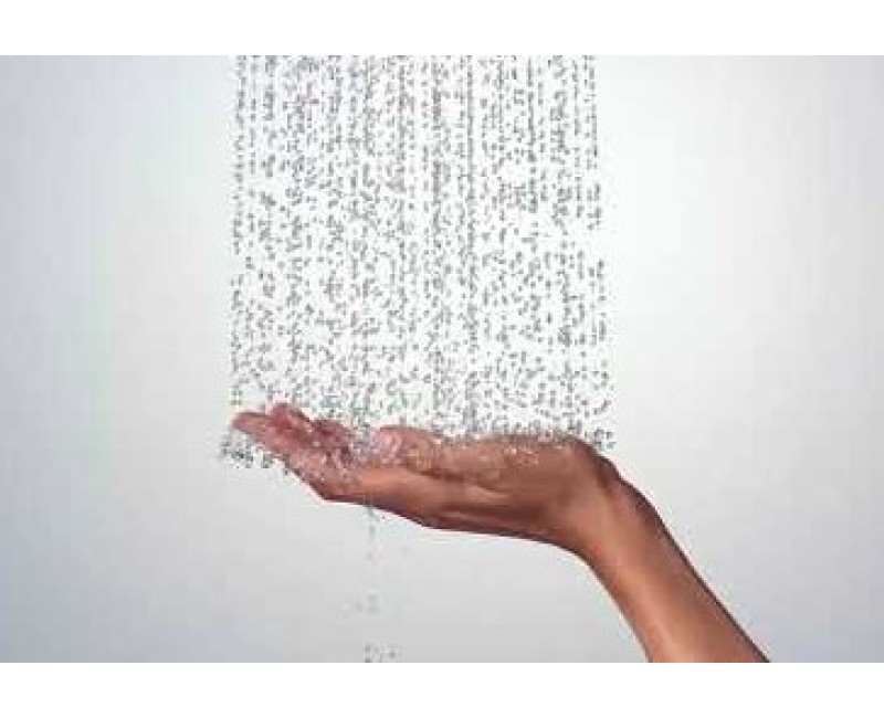 Dušas sistēma Hansgrohe Raindance Select E 120 3jet ar termostatu Ecostat Select 27038000 hromēts