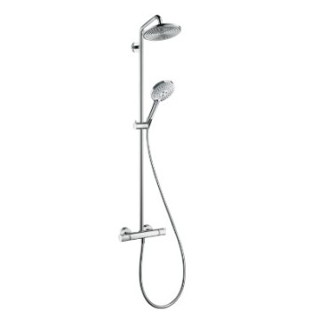 Dušas sistēma Hansgrohe Raindance S Showerpipe 240 1jet ar termostatu 27115000 Hromēts