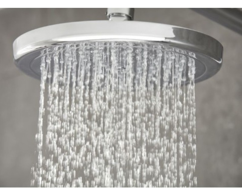 Dušas sistēma Hansgrohe Croma Showerpipe 220 1jet ar termostatu, 27185000 hromēta