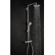 Dušas sistēma Hansgrohe Croma Showerpipe 220 1jet ar termostatu, 27185000 hromēta Dušas sistēma Hansgrohe Croma Showerpipe 220 1jet ar termostatu, 27185000 hromēta