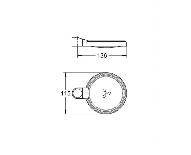 Мыльница Grohe 27206000
