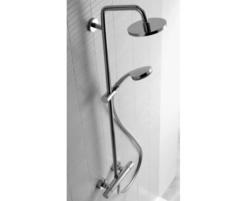 Dušas sistēma Hansgrohe  Croma 220 1jet ar termostatu 27223000 Hromēta