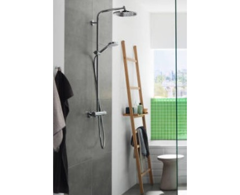 Dušas sistēma Hansgrohe Crometta S Showerpipe 240 1jet  27269000 hromēts