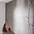 Dušas sistēma Hansgrohe Crometta S Showerpipe 240 1jet EcoSmart Reno 27270000 hromēts