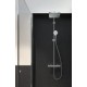 Dušas sistēma Hansgrohe Crometta E Showerpipe 240 1jet EcoSmart ar termostatu hromēts 27281000 Dušas sistēma Hansgrohe Crometta E Showerpipe 240 1jet EcoSmart ar termostatu hromēts 27281000