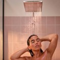 Душевая система Hansgrohe Crometta E Showerpipe 240 1jet EcoSmart с термостатом хром 27281000