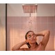 Dušas sistēma Hansgrohe Crometta E Showerpipe 240 1jet EcoSmart ar termostatu hromēts 27281000 Dušas sistēma Hansgrohe Crometta E Showerpipe 240 1jet EcoSmart ar termostatu hromēts 27281000