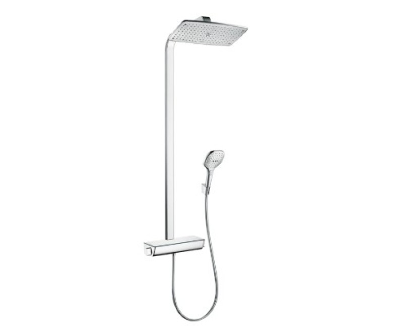 Душевая система Hansgrohe Raindance E Showerpipe 360 ​​1jet EcoSmart с термостатом 27286000