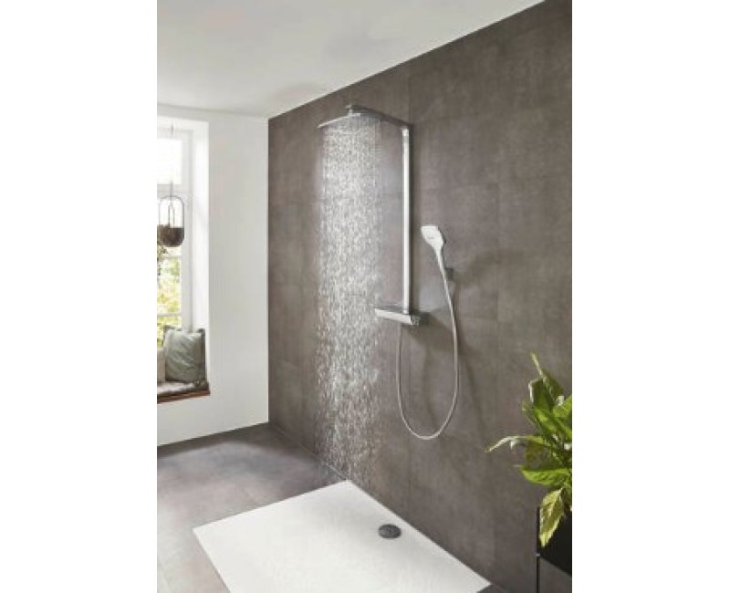 Душевая система Hansgrohe Raindance E Showerpipe 360 ​​1jet EcoSmart с термостатом 27286000